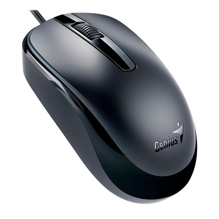 MOUSE RATON GENIUS OPTICO PC USB DX-120 / NEGRO