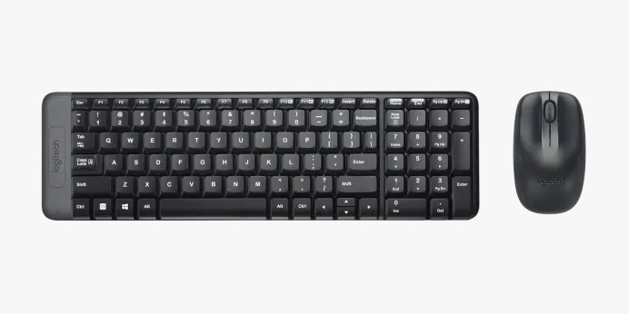 COMBO TECLADO + MOUSE COMPACTO INALAMBRICO ALFANUMERICO LOGITECH