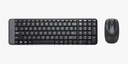 COMBO TECLADO + MOUSE COMPACTO INALAMBRICO ALFANUMERICO LOGITECH