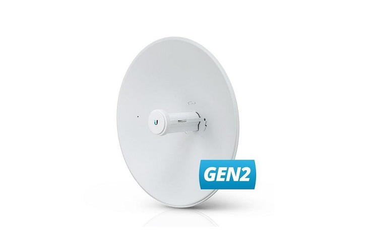 ANTENA TIPO PLATO 25DBI 5GHZ (5150 - 5875 MHz) POWERBEAM AIRMAX AC GEN2 HASTA 450MBPS