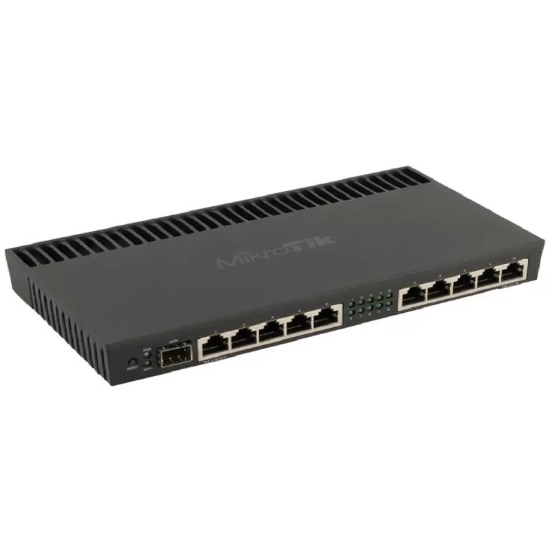 ROUTER 10 PUERTOS GIGABIT +1 PUERTO SFP CPU 4 NUCLEOS MICROTIK