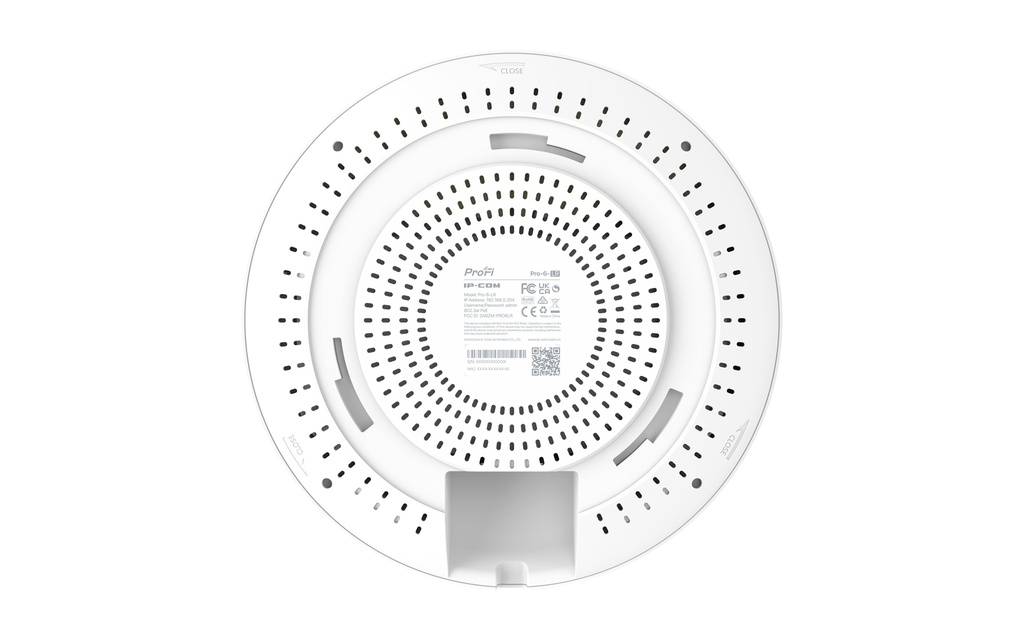 PUNTO DE ACCESO ROUTER DE LARGO ALCANCE 3000MBPS DOBLE BANDA POE PLATILLO