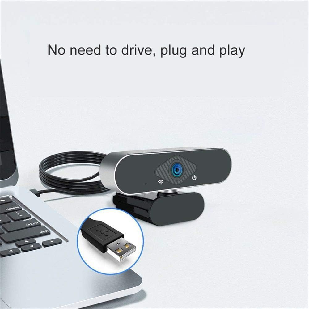 CAMARA WEB CAM 1080P 2 MEGAPIXELES USB MICROFONO PARA PC