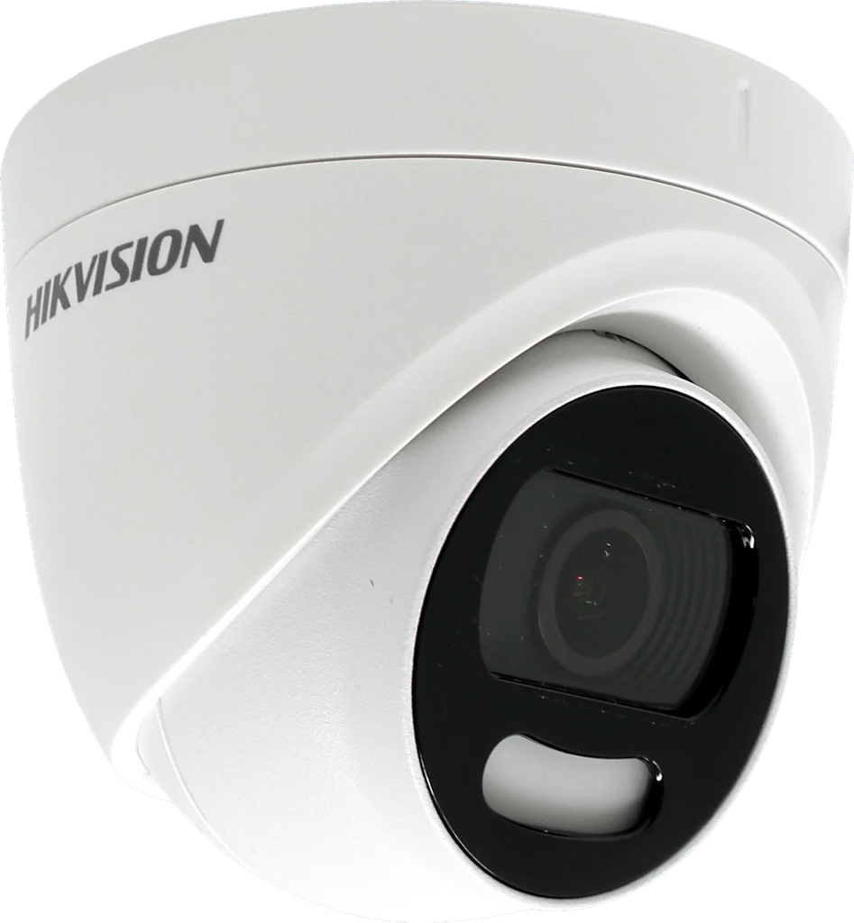 CAMARA DE SEGURIDAD IP DOMO HIKVISION DE 4MP 4 MEGAPIXELES COLOR VU 2.8MM POE IP67 30M H265+