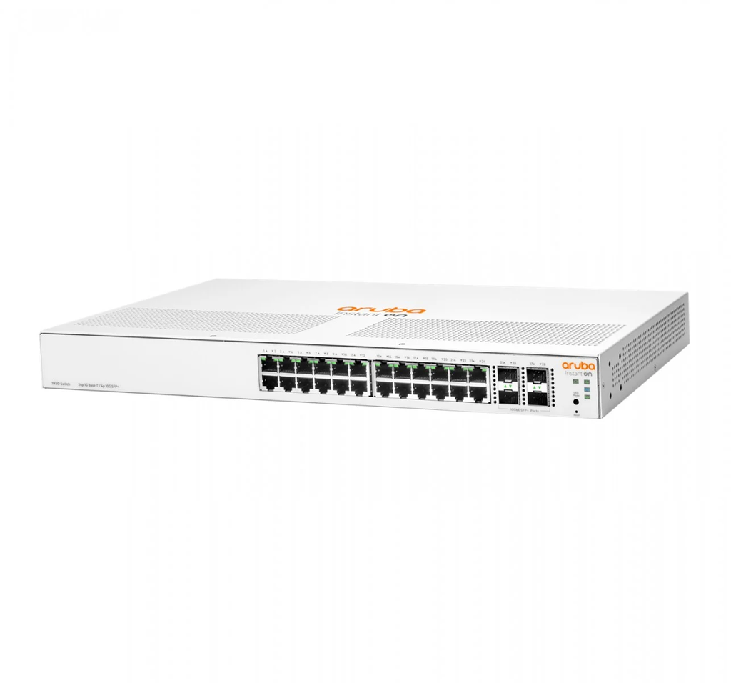 SWITCH ARUBA DE 24 PUERTOS POE BASE 1000 GIGABITE +4 PUERTOS SFP 195W ARUBA