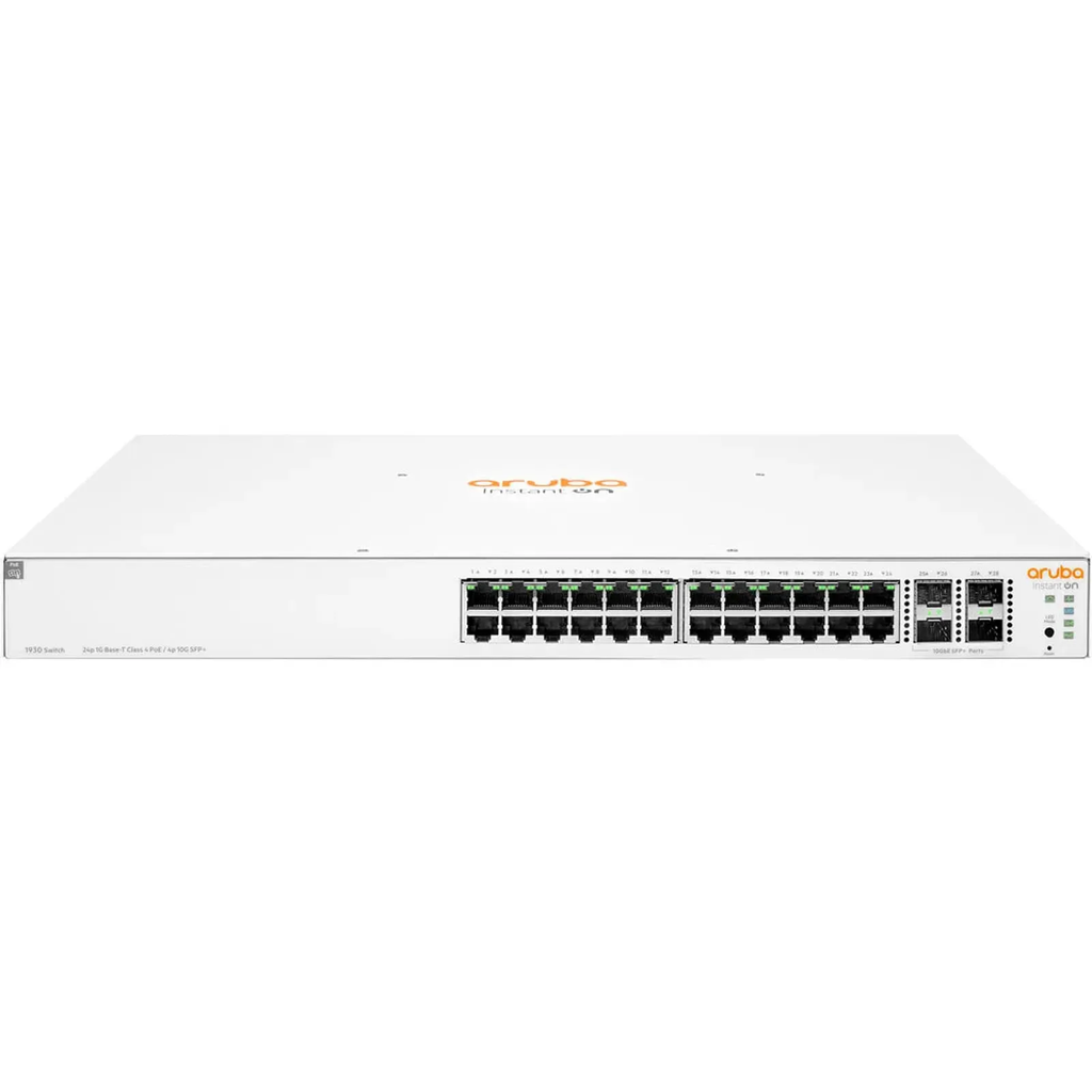 SWITCH ARUBA DE 24 PUERTOS POE BASE 1000 GIGABITE +4 PUERTOS SFP 195W ARUBA