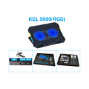 BASE REFRIGERANTE GAMER LED 2 COOLER USB CON SOPORTE PARA EL CELULAR