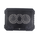 BASE REFRIGERANTE GAMER LED 2 COOLER USB CON SOPORTE PARA EL CELULAR