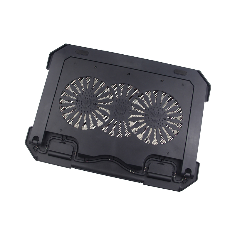 BASE REFRIGERANTE GAMER LED 2 COOLER USB CON SOPORTE PARA EL CELULAR