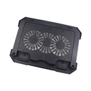 BASE REFRIGERANTE GAMER LED 2 COOLER USB CON SOPORTE PARA EL CELULAR