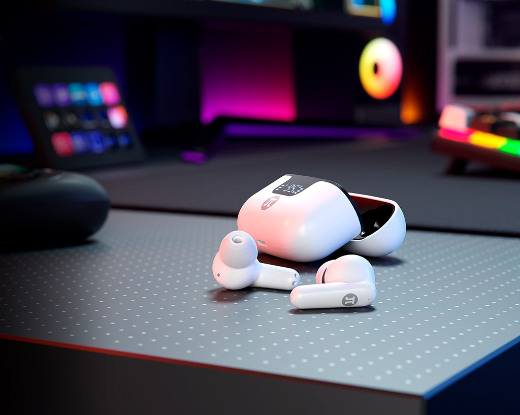 AUDIFONOS AIRPODS GAMER PRIMUS BLUETOOTH DUAL MICRO USB 2 EN 1