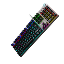 TECLADO MECANICO PRIMUS SILENCIOSO USB BOTON MULTIFUNCION RGB SOFTWARE