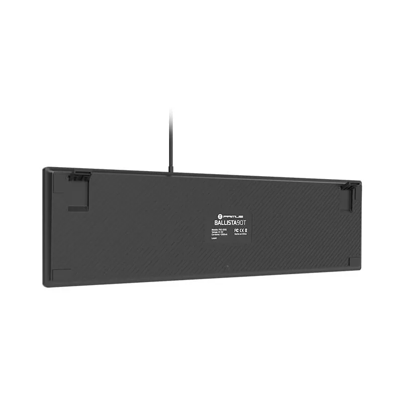 TECLADO MECANICO PRIMUS SILENCIOSO USB BOTON MULTIFUNCION RGB SOFTWARE