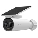 CAMARA DE SEGURIDAD BALA CELL DE 3 MEGAPIXEL 2K WIFI CON PANEL SOLAR 5000MAH ZOOM 8X