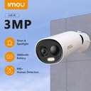 CAMARA DE SEGURIDAD BALA CELL DE 3 MEGAPIXEL 2K WIFI CON PANEL SOLAR 5000MAH ZOOM 8X