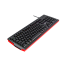 TECLADO GAMER HAVIT MEMBRANA RGB USB NYLON FUNCIONES RAPIDAS