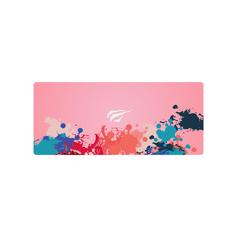 PAD MOUSE GAMER ROSADO WAIFU 70x30 CM GOMA