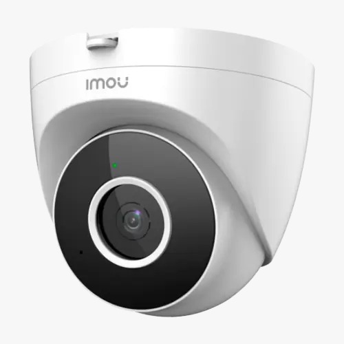 CÁMARA IP DOMO TURRET METÁLICA 4MP@30FPS LENTE FIJO 2.8MM RJ 45 WIFI 1/2.8" H.265