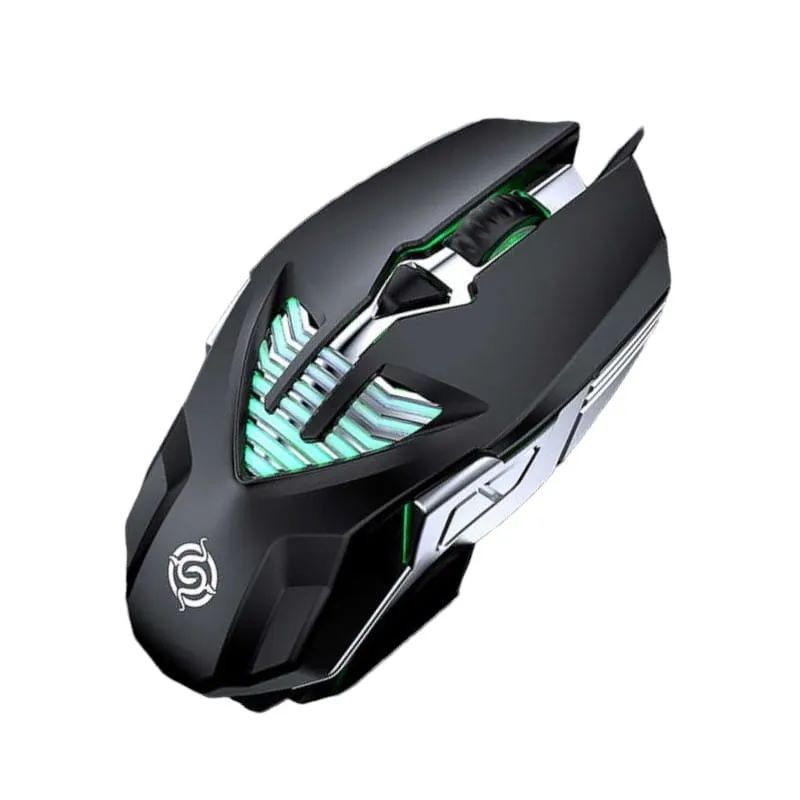 MOUSE GAMER RGB LINX 3D DPI 3200DPI NEGRO