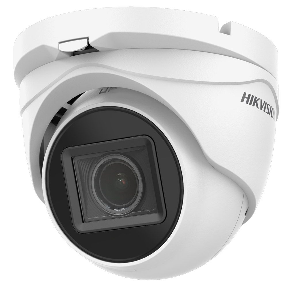CAMARA TURBO 5MP / DOMO / VARIFOCAL / MOTORIZADA / 2,7 A 13,MM / IR40M / IP67 / METAL / HIKVISION