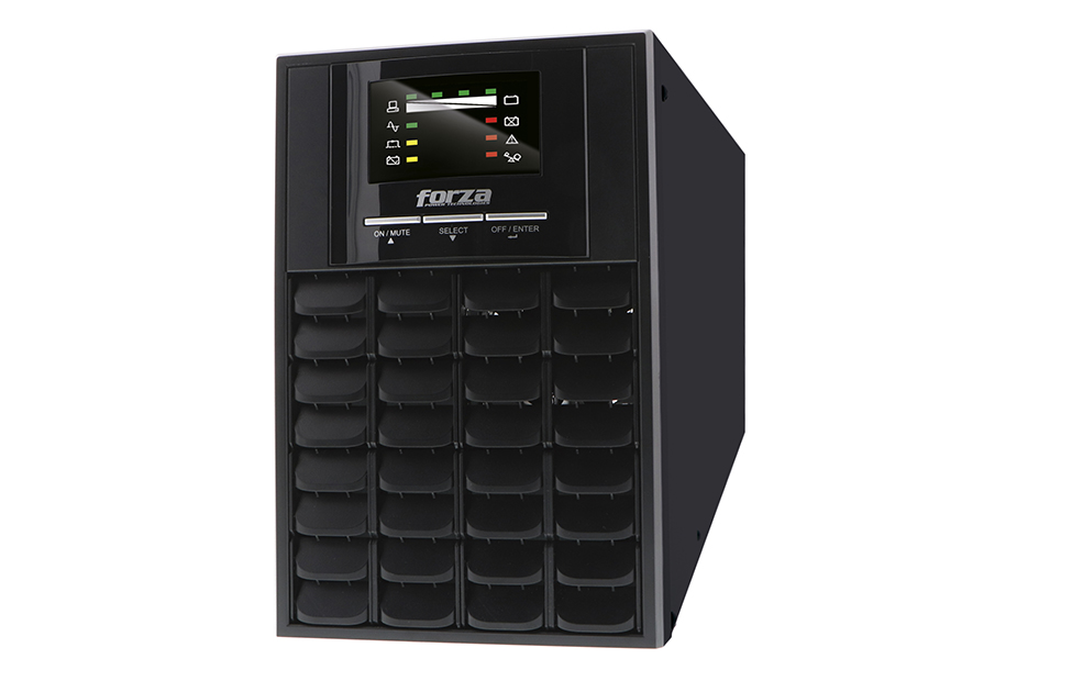 UPS FORZA EN LINEA 1000VA/700W, 3 SLDS, SINUSOIDAL PURA, TORRE-120V