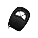 CONTROL REMOTO DE 3 BOTONES PARA EQUIPOS JFL ALCANCE INALAMBRICO 100M SIN OBSTACULOS COLOR NEGRO