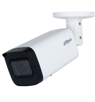 CAMARA DE SEGURIDAD IP BALA 4 MEGAPIXELES DAHUA MOTORIZADO WIZSENSE 60M SMD MICRO SD IP67 IK10