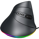 MOUSE VERTICAL USB RGB GAMER 7D SOFTWARE 7 BOTONES 7200DPI