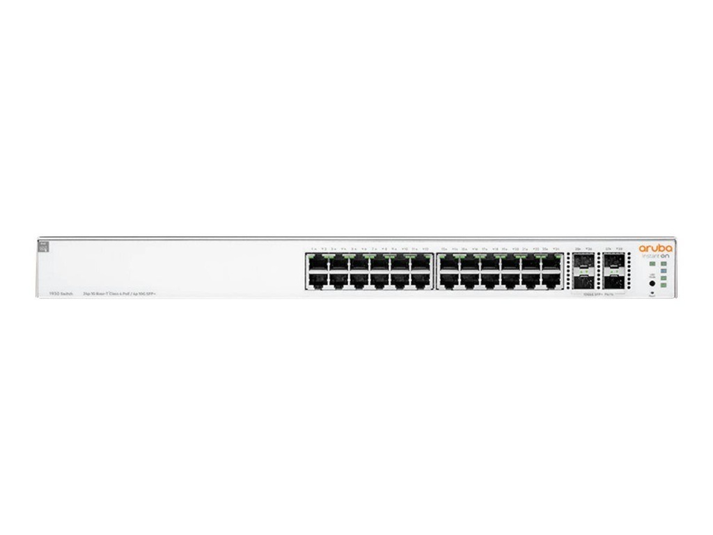 SWITCH ARUBA DE 24 PUERTOS POE BASE 1000 GIGABITE +4 PUERTOS SFP 195W ARUBA