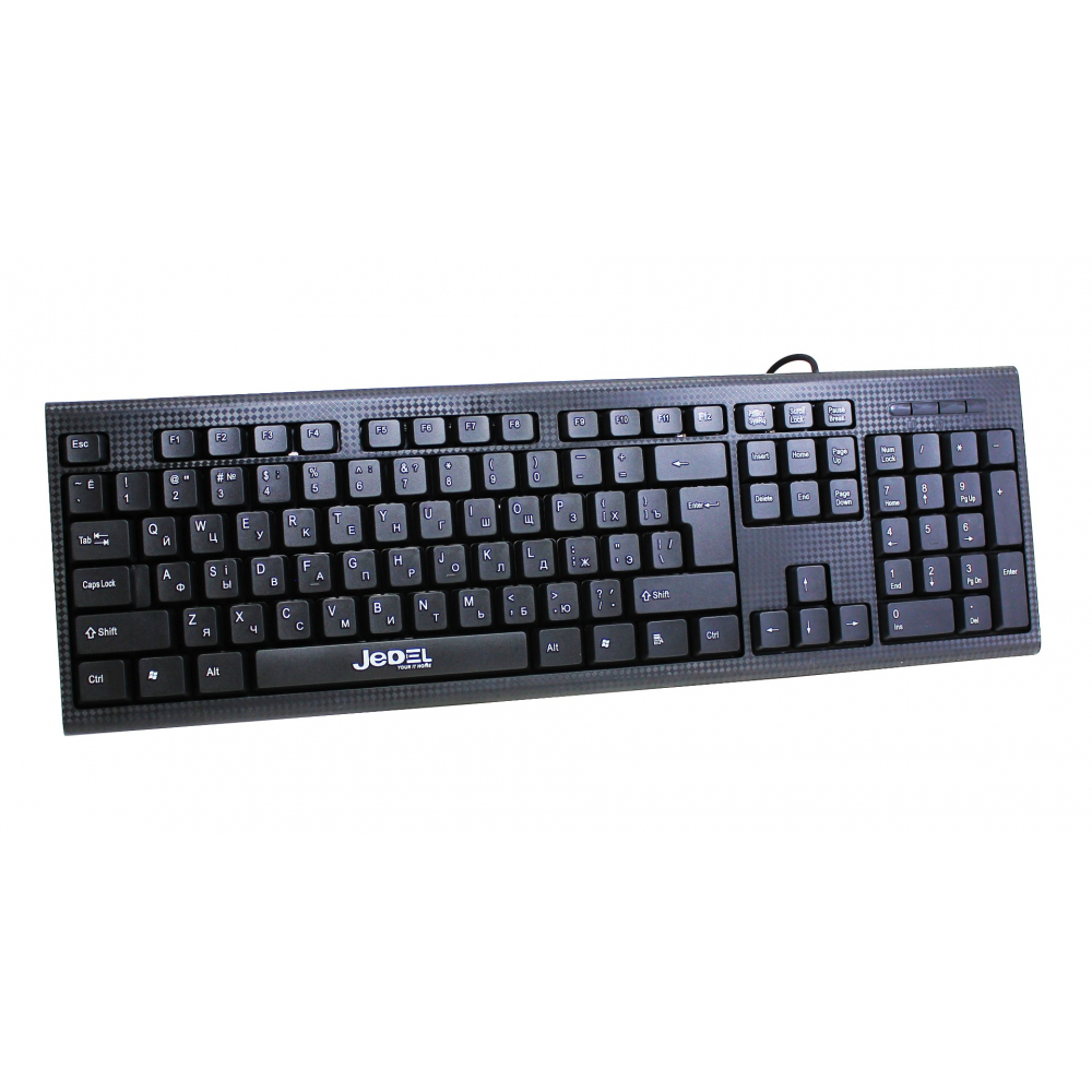 TECLADO ALAMBRICO NEGRO USB NUMERICO OFICINA 104 TECLAS