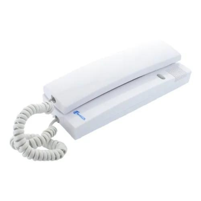 CITOFONO CABLEADO TIPO TELEFONO BLANCO HYCOMM CON AUDIO BIDIRECCIONAL