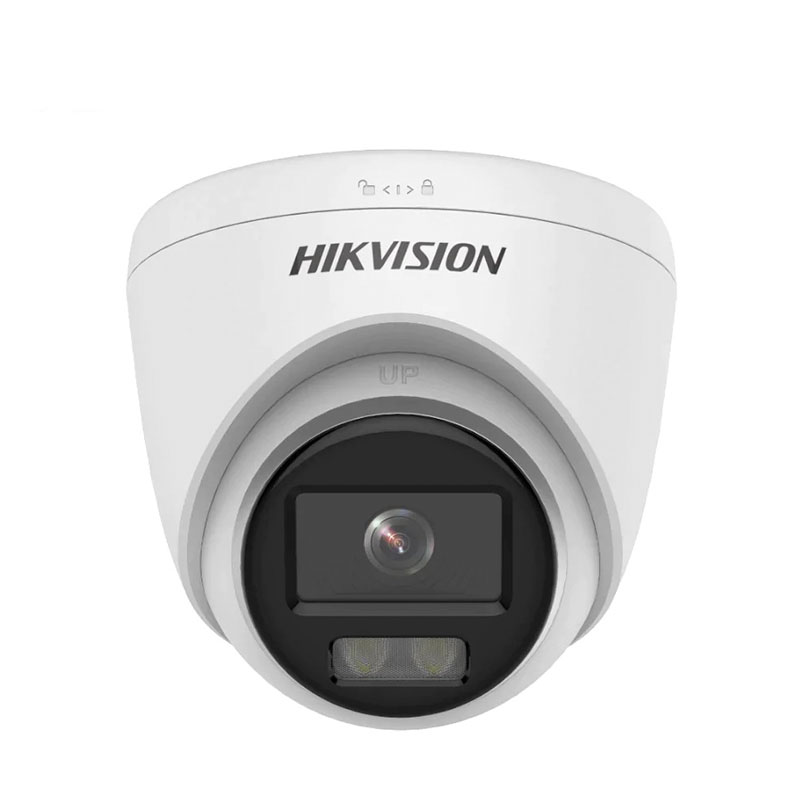 CAMARA DE SEGURIDAD DOMO 3K 5MP COLOR VU 2.8MM LUZ BLANCA 20M MICROFONO INTERIOR