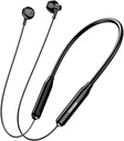 AUDIFONOS BLUETOOTH CUELLO NEGRO MANOS LIBRES RESISTENTE AL SUDOR