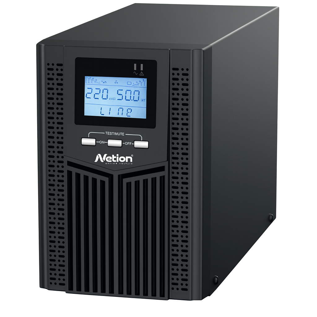 UPS ONLINE DE 1KVA 1000VA 1.0 PANTALLA LED MONOFASICA SOFTWARE