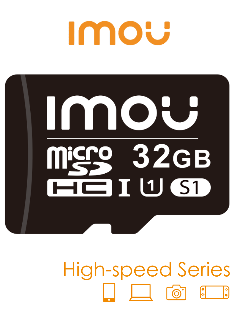 MICROSD DE 32GB CLASE 10 IMOU PARA CCTV CAMARAS DE SEGURIDAD