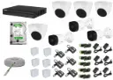 KIT DE 7 CAMARAS DE SEGURIDAD 5MP DAHUA CCTV + BALA 