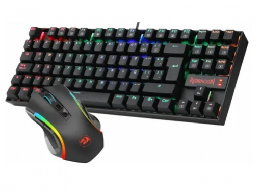 [K552-RGB-BA] COMBO GAMER REDRAGON MECANICO TECLADO + MOUSE 7200DPI
