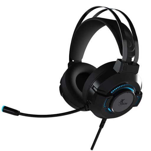 [XTH-565] DIADEMA AUDIFONOS GAMER 3.5MM Y USB XTECH RGB ESTEREO