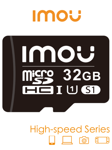 [ST2-32-S1] MICROSD DE 32GB CLASE 10 IMOU PARA CCTV CAMARAS DE SEGURIDAD