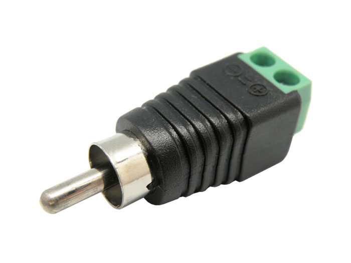 BORNERA RCA DE AUDIO PARA DVR MICROFONO CCTV