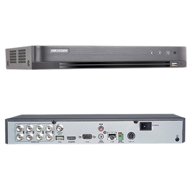 ACUSENSE DVR 4 MEGAPIXEL / 8 CANALES TURBOHD + 2 CANALES IP / 1 BAHÍA DE DISCO DURO