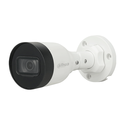 CAMARA IP BALA SEMIMETALICA 1/2,7" CMOS 2MP@30FPS LENTE 2,8MM FOV 84° DWDR IR 30M H.265+ POE IP67