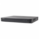 DVR 4 MEGAPIXEL / 4 CANALES TURBOHD + 2 CANALES IP / 1 BAHÍA DE DISCO DURO / 1 CANAL DE AUDIO