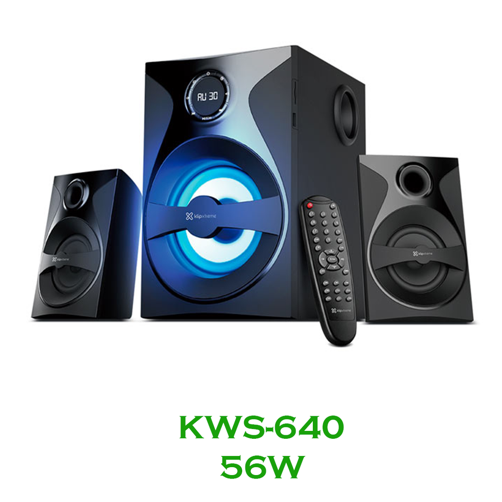 MICROCOMPONENTE KLIP XTREME 56WATTS KWS640 NEGRO