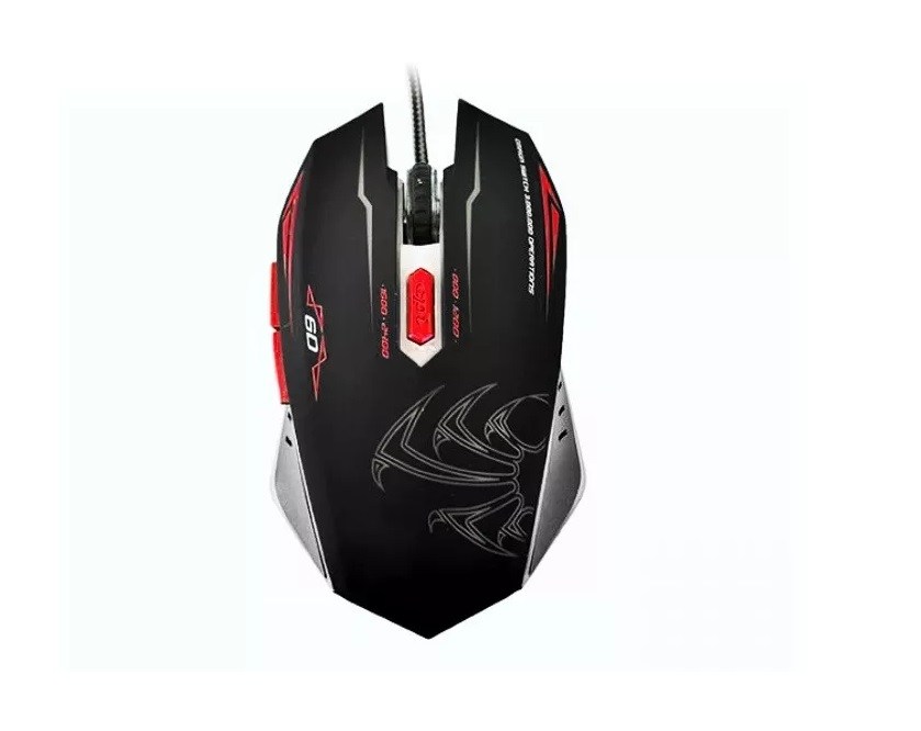 MOUSE GAMER RETROILUMINADO OMEGA 2400DPI