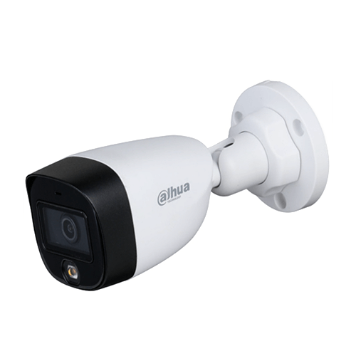 CAMARA 4 EN 1 FULLCOLOR 1080P TIPO BALA SEMIMETALICA 2,8MM FOV 106° LUZ VISIBLE 20M IP67