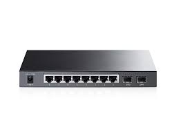 SWITCH TP-LINK POE ADMINISTRABLE 8 PUERTOS 10/100/1000 + 2 PUERTOS SFP