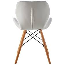 SILLA GONGGA PRO PATAS EN MADERA - BLANCA