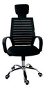 SILLA EJECUTIVA ERGONOMICA CON CABECERO COLLINS