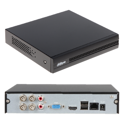 XVR 4CH + 2CH IP GRABACION HASTA 5M-N HDMI 1 E/S RCA 1 SATA H.265+ AI CODING SMDPLUS